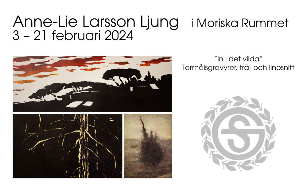 Utställning: Anne-lie Larsson Ljung i Moriska Rummet, 