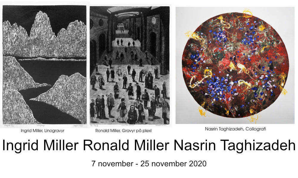 Utställning: Miller-Taghizadeh 7/11 - 25/11 2020