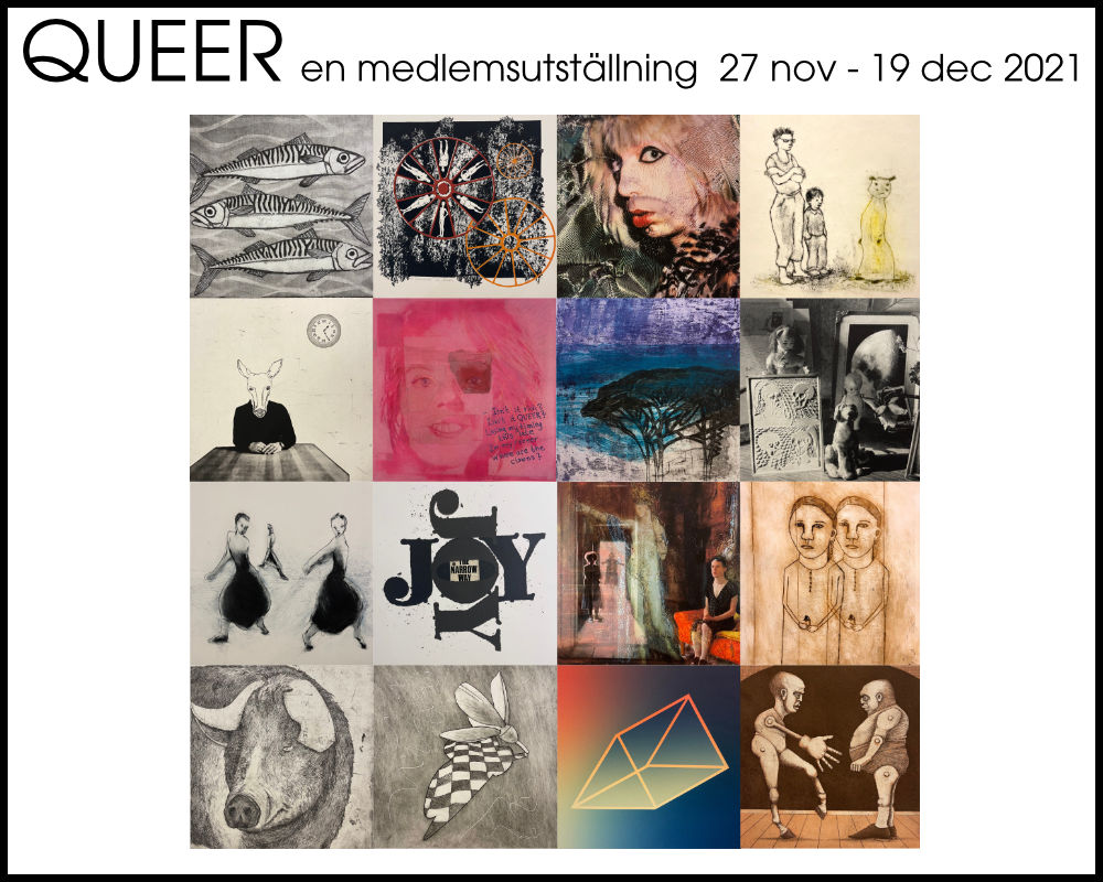 Utställning: Queer, en medlemsutställning 27/11 - 19/12 2021