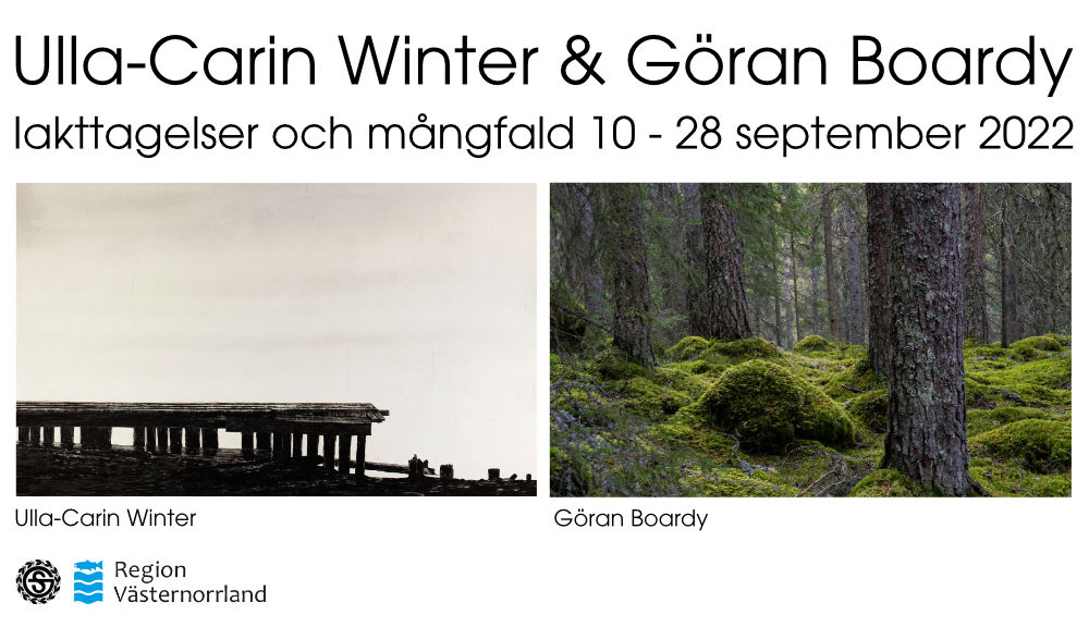 Utställning: Ulla-Carin Winter & Göran Boardy 10/9 - 28/9 2022