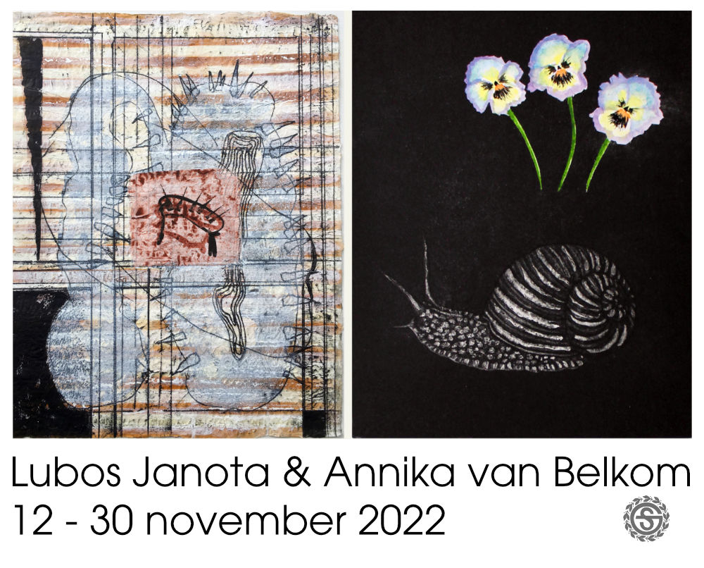 Utställning: Lubos Janota & Annika van Belkom 12/11 - 30/11 2022