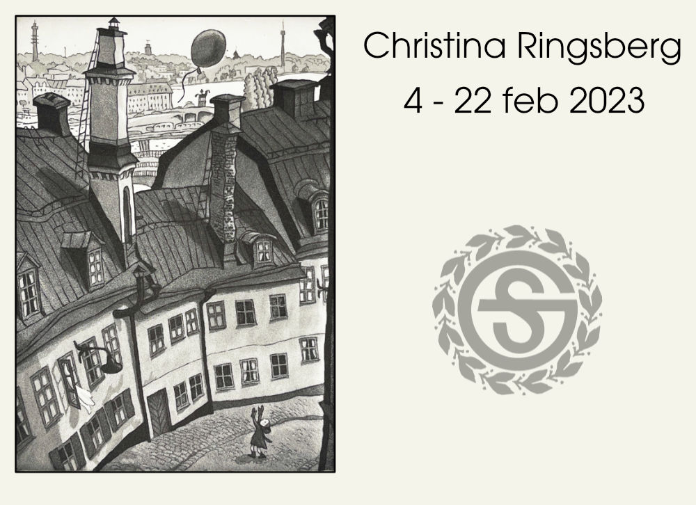 Utställning: Christina Ringsberg 4/2 - 22/2 2023