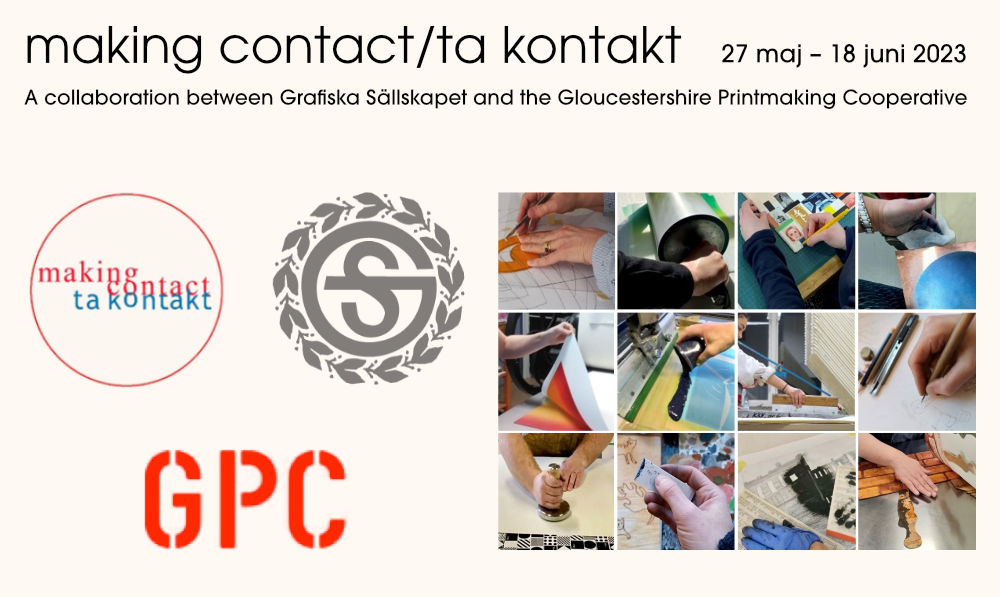 Utställning: making contact/ta kontakt 27/5 - 18/6 2023