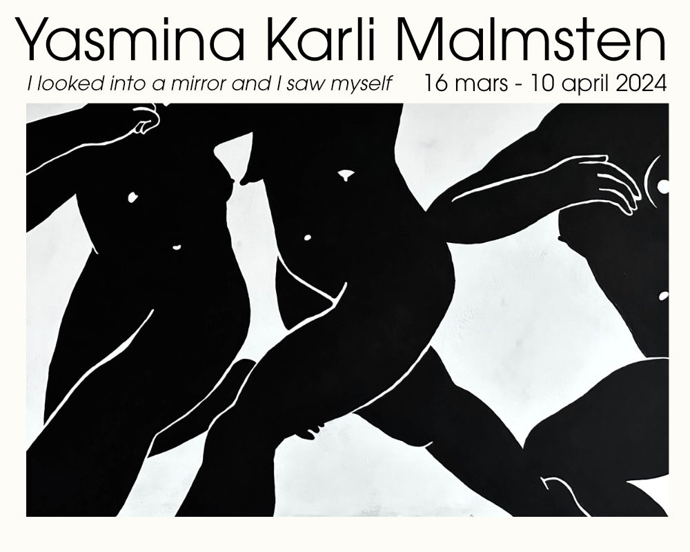 Utställning: Yasmina Karli Malmsten 16/3 - 10/4 2024 