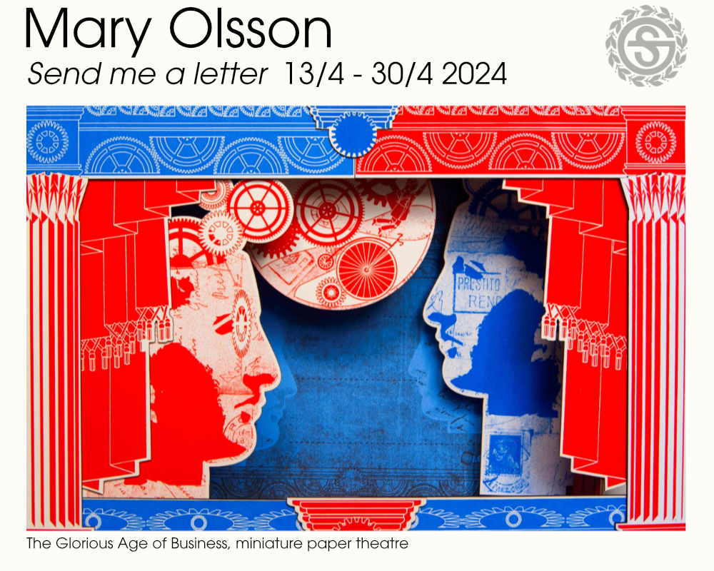 Utställning: Mary Olsson - Send me a letter 13/4 – 30/4 2024
