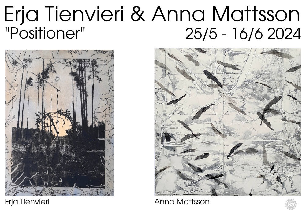 Utställning: Erja Tienvieri & Anna Mattsson 25/5 – 16/6 2024