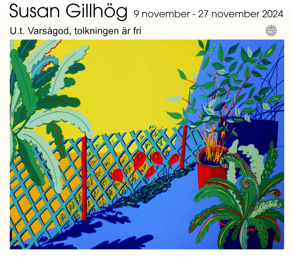 Utställning: Susan Gillhög 9/11 - 27/11 2024