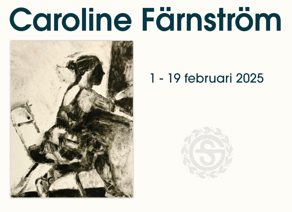 Utställning: Caroline Färnström 1/2 – 19/2 2025