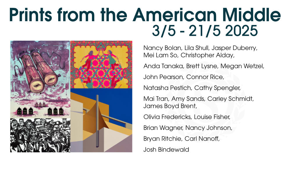 Gästutställning: Prints from the American Middle 3/5 21/5 2025